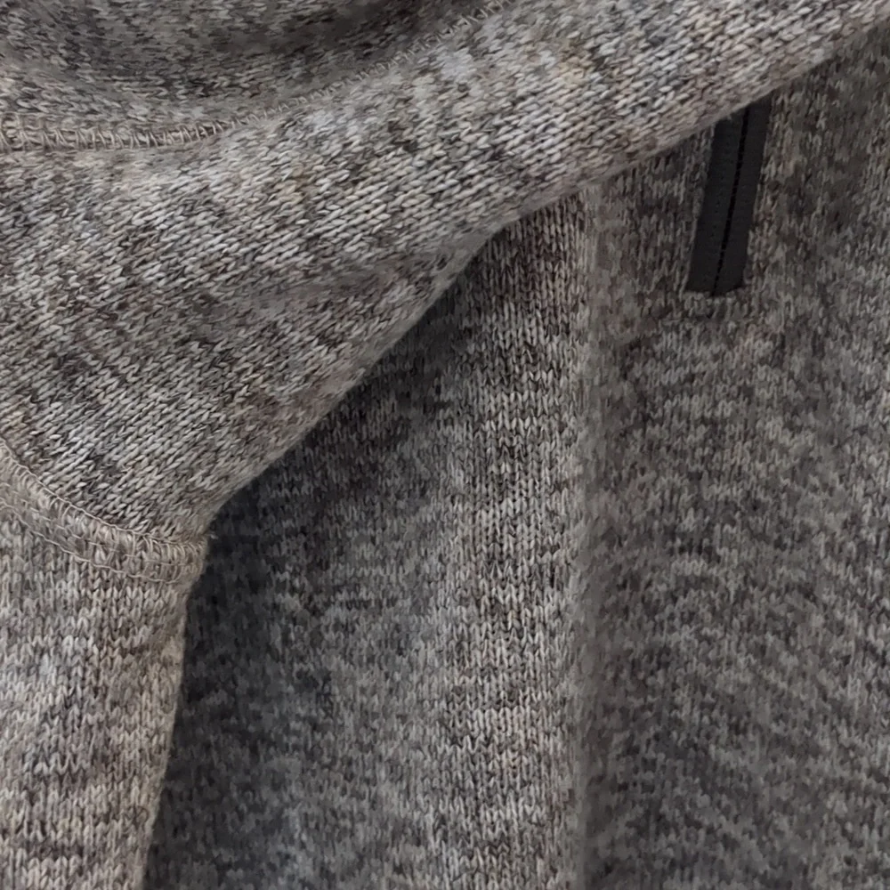 Eddie Bauer men's pullover polyester size medium gray tan - Picture 7 of 8